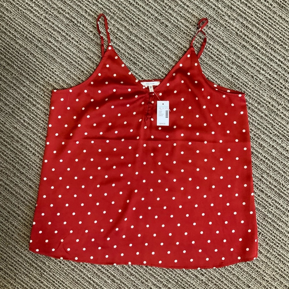 Maurice’s Dot Print Button Cami
